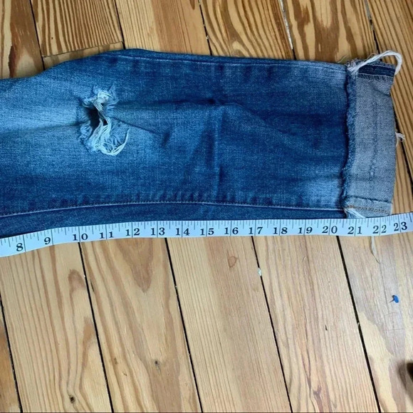 Life in progress distressed Capri size 27 - Picture 9 of 9